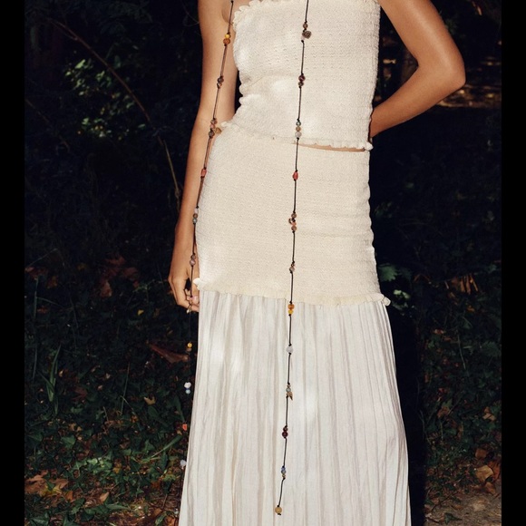 Zara knit bandeau top - Picture 9 of 13